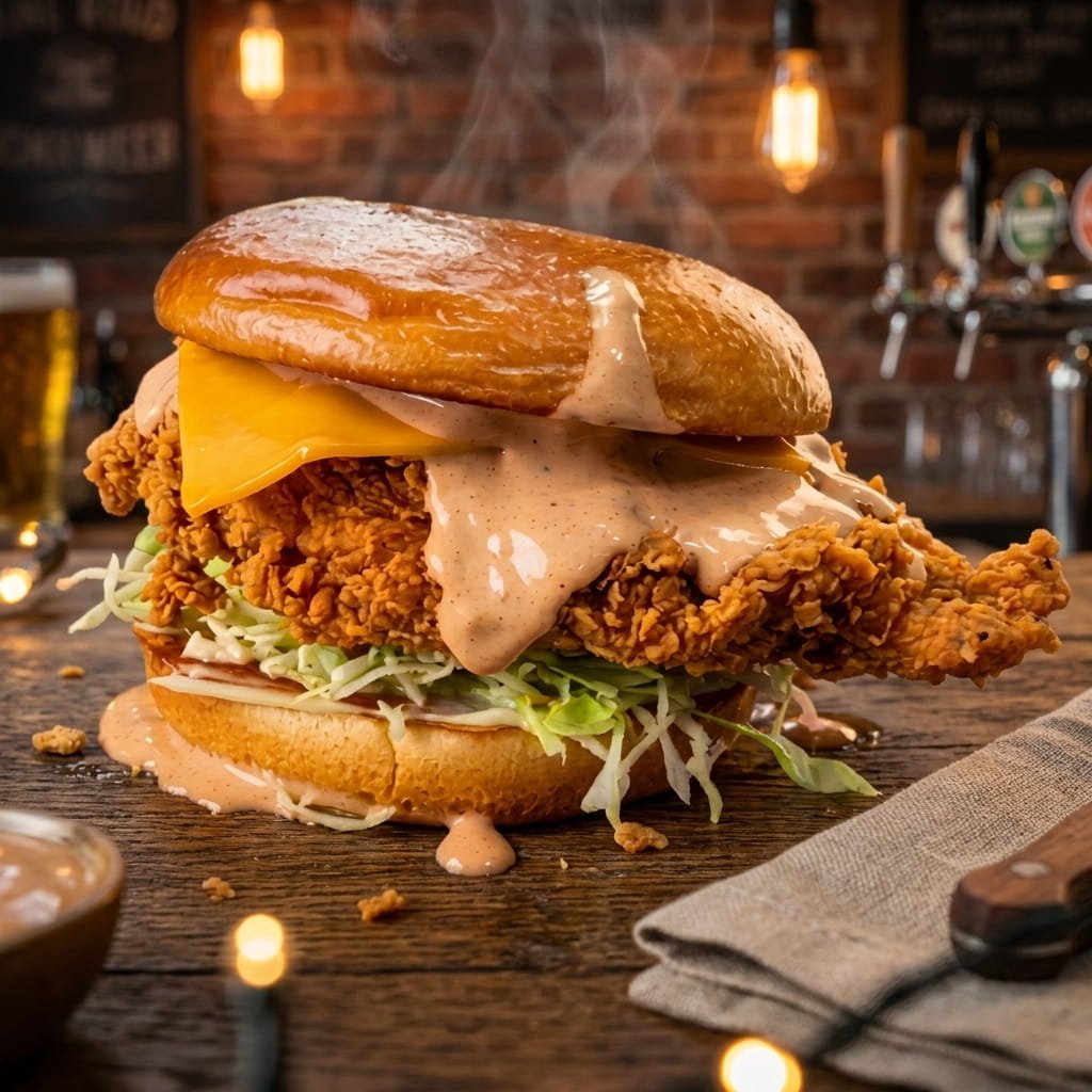 Hot Chicken Sandwich